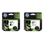 Hp 67xl Ink Cartridge Set For Envy 6055 & 6455 Printers