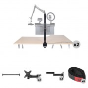 Gator Frameworks Id Creator Tree Dual Monitor Mount Kit