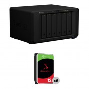 Synology Ds1621+ 72tb Nas Kit With Seagate Ironwolf Drives