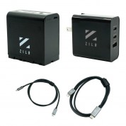 Zilr Np-f970 Battery Usb Charger Cable Kit