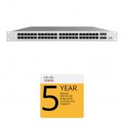 Cisco Ms120-48 Switch With 5-year License & Support