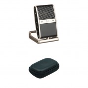 Tula Mic Kit With Leather Case - Black