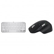 Logitech Mx Keys Mini & Mx Master 3s Set Pale Gray Black