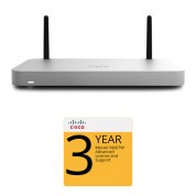 Cisco Meraki Mx67w Router With 3-year Security License