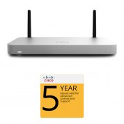 Cisco Meraki Mx67w Router With 5-year Security License