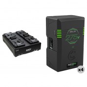 Core Swx Helix Max 275wh V-mount Battery Kit With Charger