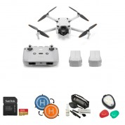 Dji Mini 3 Drone With Rc-n1 Remote & Fly More Combo