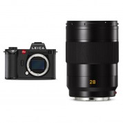 Leica Sl2 Mirrorless Camera With 28mm F/2 Lens Kit