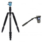 Sirui Vhd-2004l Tripod With Vh-10x Fluid Head Kit