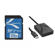 Sabrent 128gb Rocket Uhs-ii Sdxc Memory Card & Reader