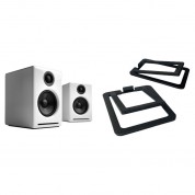 Audioengine A2+ Wireless Bluetooth Speaker System With Stands