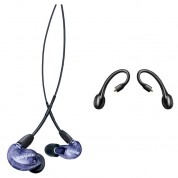 Shure Se215 Pro Earphones With Rmce-tw2 Adapter (purple)