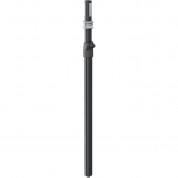 K&m Speaker Pole With Easy Lock, M20 Connector, Black