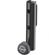 K&m Mounting Adapter Black | Compact & Durable Design