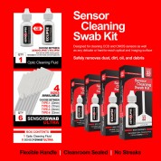 Sensor Cleaning Swab Kit 20mm With Eclipse Solution