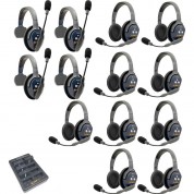 Eartec Ultralite Pro16 Wireless Intercom System 2.4 Ghz