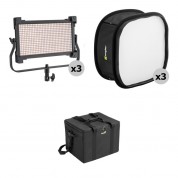 Genaray Spectro Led 800b1 Bi-color Light Panel Kit