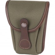 Billingham Avea 7 Camera Pocket Sage Fibrenyte Chocolate Leather