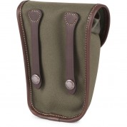 Billingham Avea 7 Camera Pocket Sage Fibrenyte Chocolate Leather