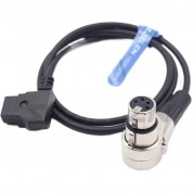 D-tap To Right-angle 4-pin Xlr Power Cable For Sony Venice