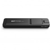 Silicon Power 256gb Usb-c 3.2 Gen 2 Portable Ssd Black