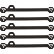 Wooden Camera Cine Mag Ties 5-pack Black 4.1