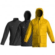 Haukland 7-in-1 Photography Jacket Yellow Men's 2xl