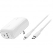 Belkin Boostcharge 42w 2-port Usb Wall Charger