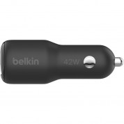 Belkin Boostcharge 42w Usb-c Usb-a Car Charger