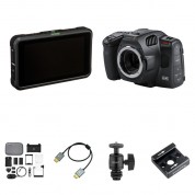 Blackmagic Pocket Cinema Camera 6k Pro With Monitor Kit