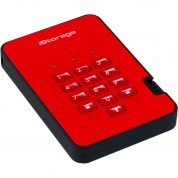 2tb Istorage Usb 3.2 Gen 1 Encrypted Portable Ssd Red