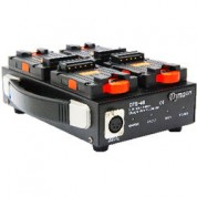 Dynacore Dts-4s Quad V-mount Charger For Tiny Batteries