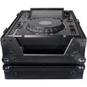 Prox Flight Case For Large Format Media Cd Players Black