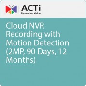 Acti Cnvr-90d-m-2mp-12 Cloud Nvr Motion Detection