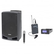 Samson Xp312w Pa-k With Concert 88a Wireless Mic System