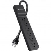 Belkin 6-outlet Surge Protector With 4' Cord