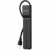 Belkin 6-outlet Surge Protector With 4' Cord