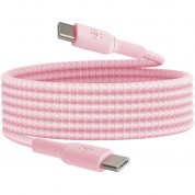 Belkin Boostcharge 60w Usb-c Cable Pink 3.3'