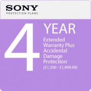 Sony 4-year Protect Plus Warranty For Cameras & Lenses