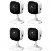 Tapo C100 1080p Wi-fi Security Camera With Night Vision (4-pack)