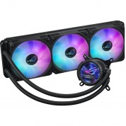 Asus Rog Strix Lc Iii 360mm Argb Lcd Liquid Cooler Black