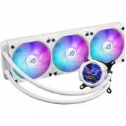 Asus Rog Strix Lc Iii 360mm Argb Lcd Liquid Cooler White