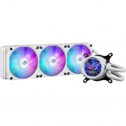 Asus Rog Strix Lc Iii 360mm Argb Lcd Liquid Cooler White