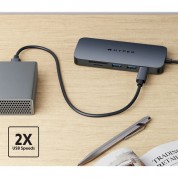 Hyperdrive Next 8-port Usb-c Hub | Compact & Fast Connectivity