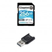 Kingston 256gb Canvas Go! Plus Sdxc Memory Card