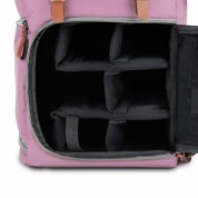 Gogroove Camera Backpack Pink - Compact Dslr Bag