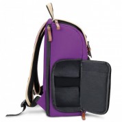 Gogroove Camera Backpack Purple - Compact Dslr Bag