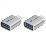 Usb-c To Usb-a 3.0 Mini Adapter 2-pack